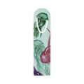 Jellyfish Bookmark — Ocean Watercolor Metal Bookmark with Tassel